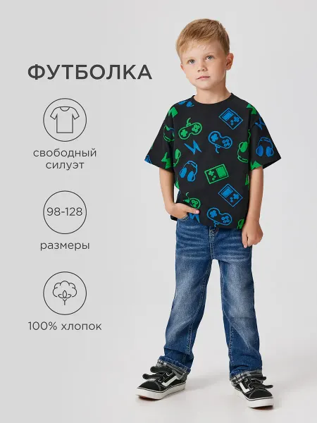 ACOOLA Футболка геймерская в компьютерной тематике