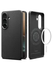 Чехол на Samsung Galaxy S26 Plus, Spigen Liquid Air Magsafe (ACS10704), противоударный, бортики для защиты камеры и дисплея / Чехол на Самсунг Галакси С26 Плюс
