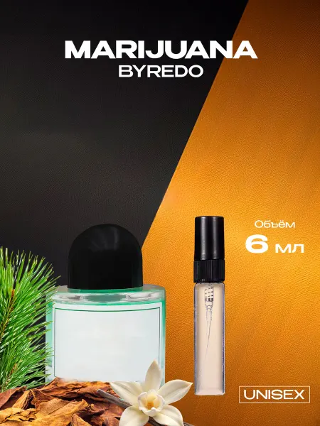 Adelina&Graf Духи по мотивам Byredo marijuana 6 мл