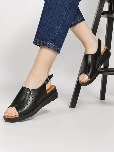 AFF SHOES Босоножки на платформе с открытым носом