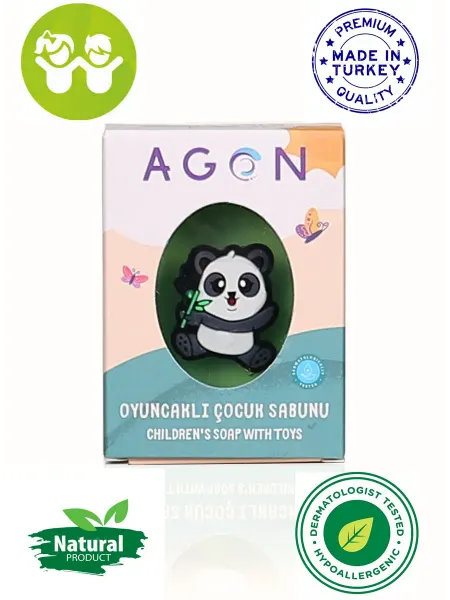 AGON Детское мыло с игрушкой и алоэ вера