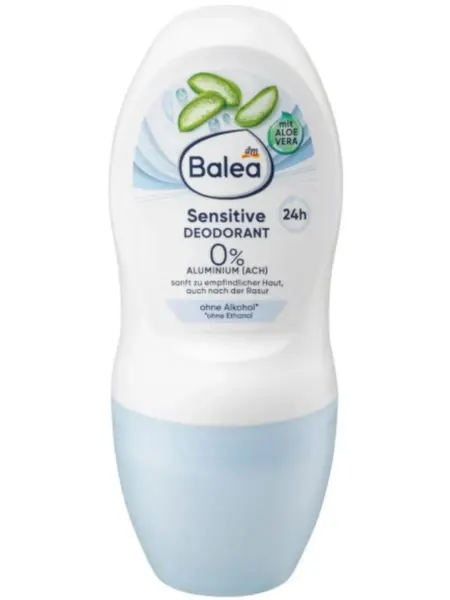 Balea Дезодорант Sensitive Care Aloe vera 50 мл