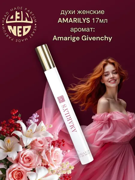 Neo Parfum Парфюмерная вода AMARILYS духи сладкие Amarige 17 мл