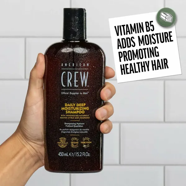 American Crew DAILY DEEP MOISTURIZING Шампунь увлажняющий ежедневный для нормальных и сухих волос ,250 мл.