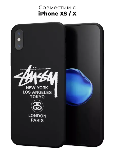 ANP Case Чехол на iPhone X и XS Cтусси