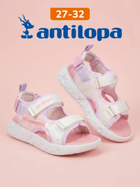 Antilopa Сандалии летние открытые на липучке