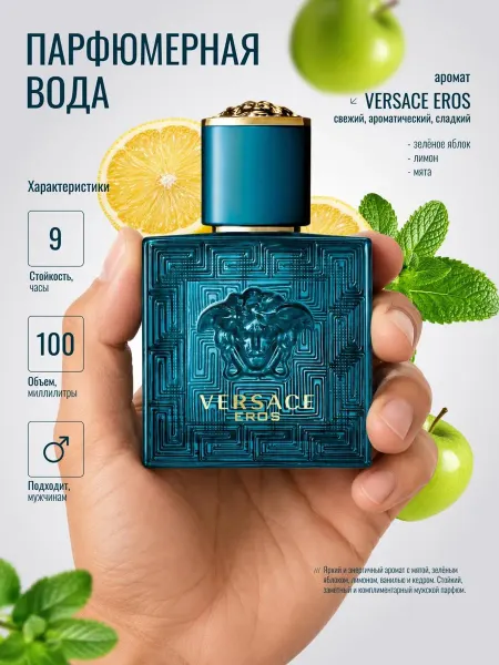 ANYLADY PARFUM Духи мужские VERSACE EROS 100 мл