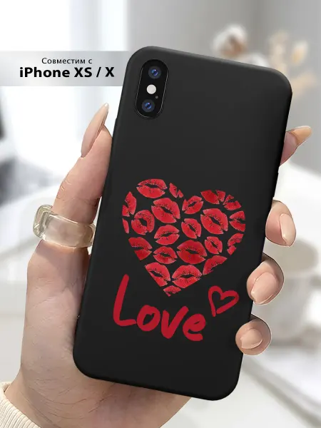 SLP Case Чехол на Apple iPhone X Apple iPhone Xs Поцелуи