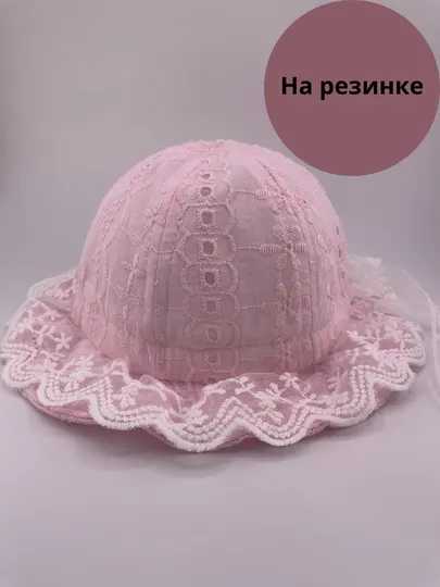 Детская панама – летняя, мягкая, хлопковая, из Китая, для девочек