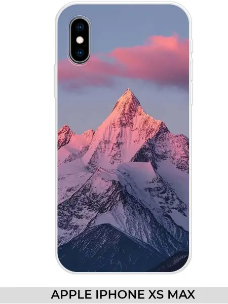 NOOTO Чехол на Apple iPhone XS MAX (для Айфон ИксС макс) горы