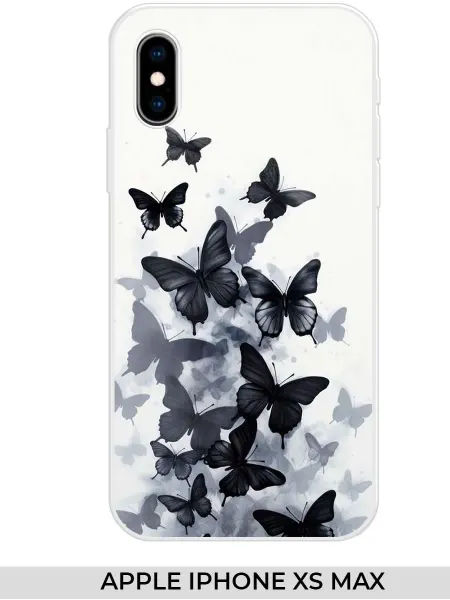 NOOTO Чехол на Apple iPhone XS MAX с бабочками
