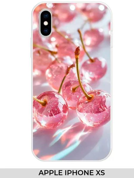 NOOTO Чехол на Apple iPhone XS (для Айфон иксэс) вишня
