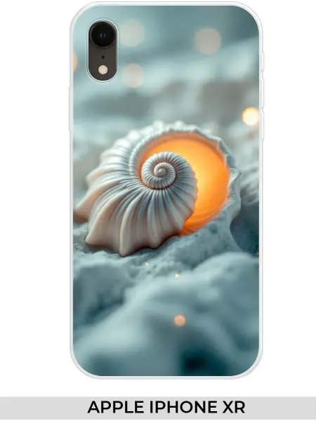 NOOTO Чехол на Apple iPhone XR (для Айфон Икс Р) с ракушками