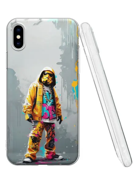 QuestCase Чехол на Apple iPhone X и XS c принтом Star Wars