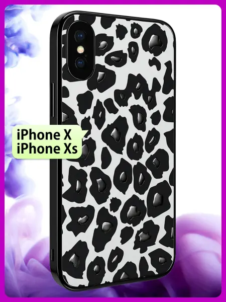 РИНОФОН Леопардовый чехол на Apple iPhone X, Apple iPhone Xs