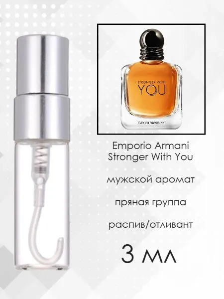 Распив парфюмерии ORIGINAL Пробник отливант Emporio Armani Stronger With You