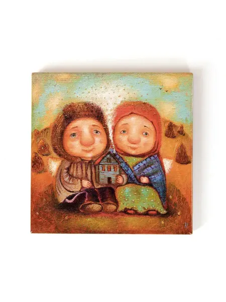 Artangels.Originals Магнит керамический на холодильник "Ангелы-хранители дома"