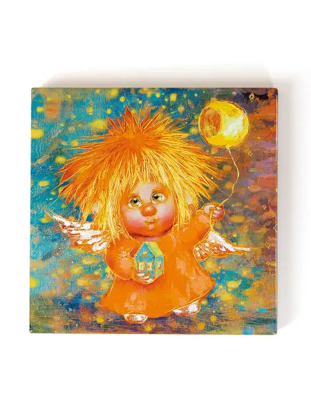Artangels.Originals Магнит сувенирный на холодильник "Дом, где любят и ждут "