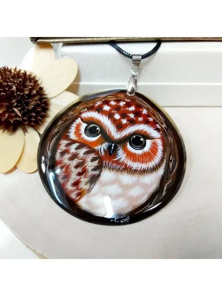Charm.arts Подвеска бижутерная Сова кулон