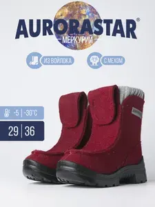 Сапоги AURORASTAR Валенки натуральная шерсть на подошве