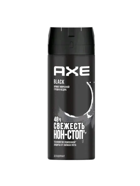 Axe BLACK Дезодорант с ароматом морозной груши и кедра