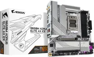 Материнская плата GigaByte B650M A ELITE AX ICE