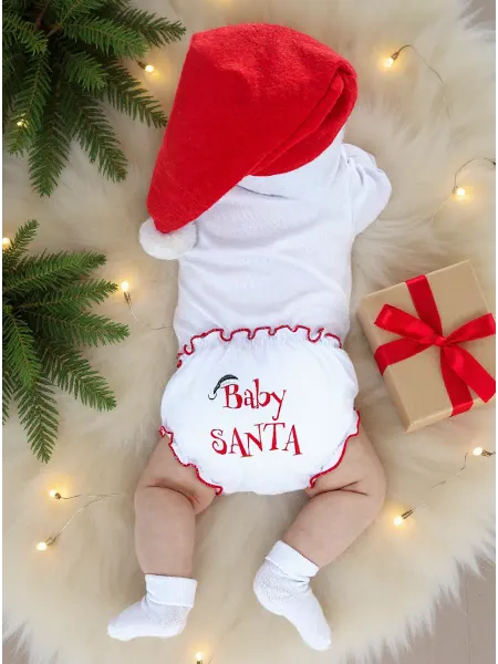 Валерия Мура Трусы для малыша на подгузник Baby Santa