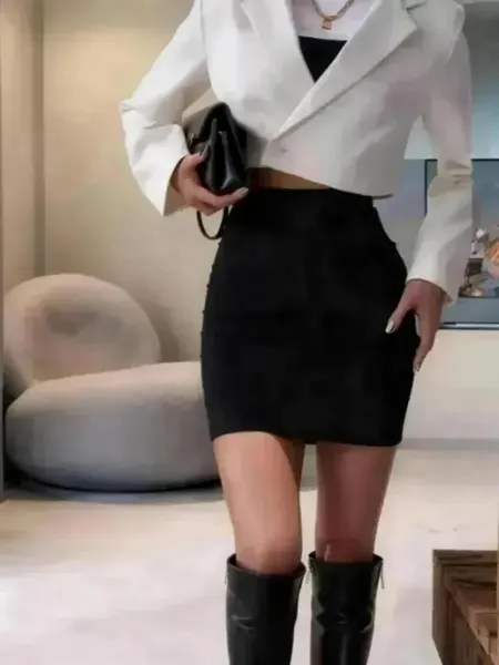 Banano Юбка карандаш офисная
