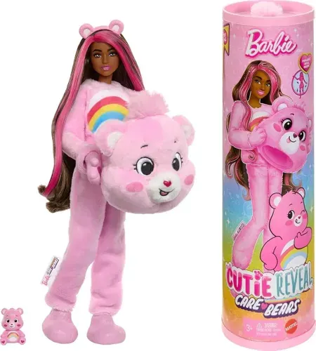 Кукла Mattel Barbie Cutie Reveal Care Bears Cheer Bear JCN93_JCN95
