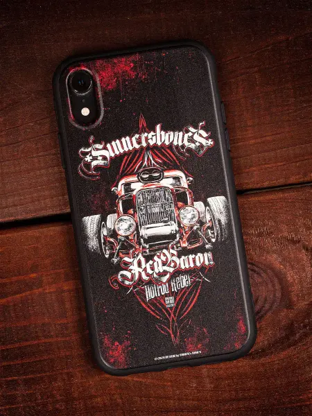SINNER's BONES Чехол "HOT ROD - RED BARON" для телефонов iPhone MAX