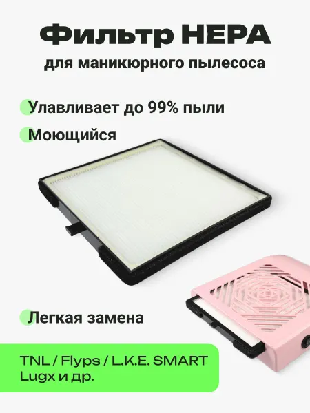 BATMAX Фильтр для маникюрного пылесоса вытяжки