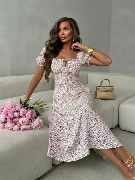 Beauty Stuff Сарафан платье летнее крестьянка