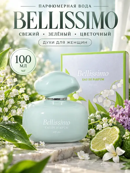 Neo Parfum Духи Bellissimo 100 мл цветочные сирень и ландыlш