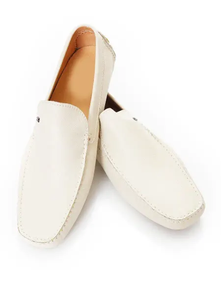 BIANCO BUCCI Мокасины кожаные
