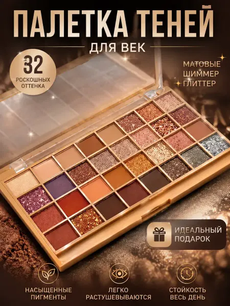 BLEN Сияющие Тени для век Красивая палетка