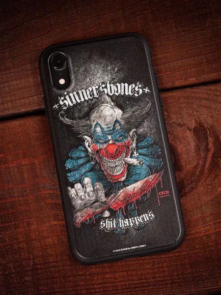 SINNER's BONES Чехол "Shit Happens" для телефонов iPhone MAX
