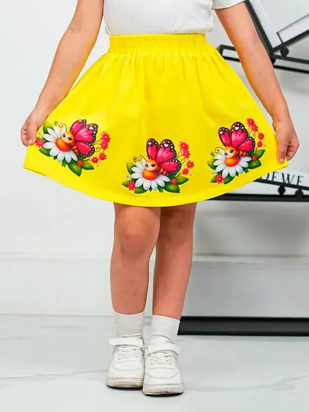 BONI SVEM KIDS Юбка детская на резинке для дома и в садик