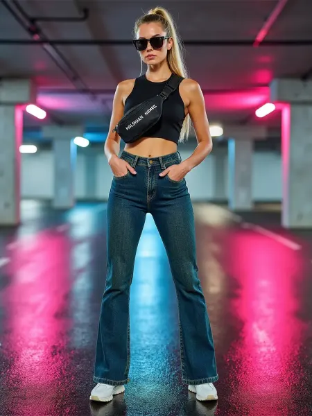 MayGrec Джинсы Клеш Bootcut