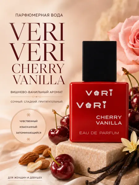 PARFUME EXTRA BOUTIQUE Духи Cherry с вишней и пряными нотами 30 мл