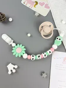 Именной держатель для соски прорезыватель КИРА, КИРИЛЛ
