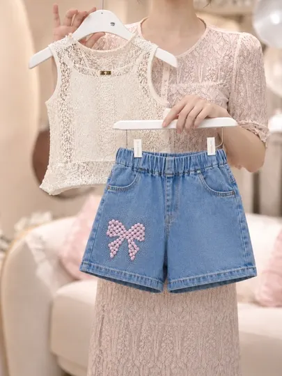 Удобные джинсовые шорты для повседневной носки для детей