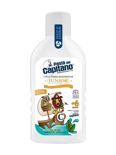 PASTA DEL CAPITANO Ополаскиватель для рта детский