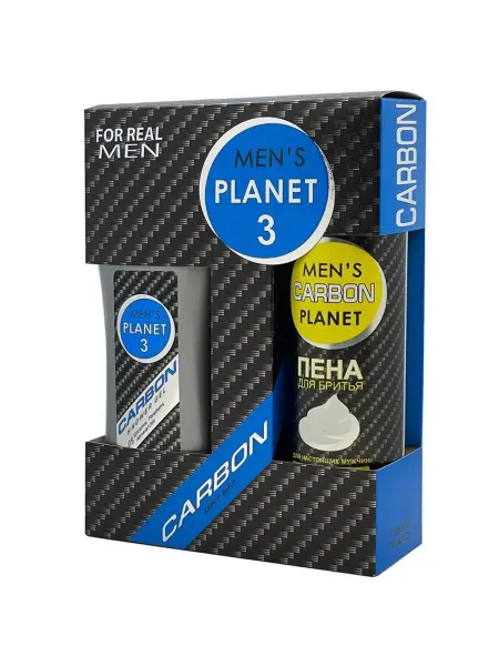 Подарочный набор Men's Planet Carbon3 мужской