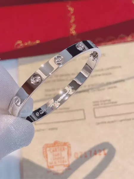 NURBRAND Браслет на руки Cartier серебристый