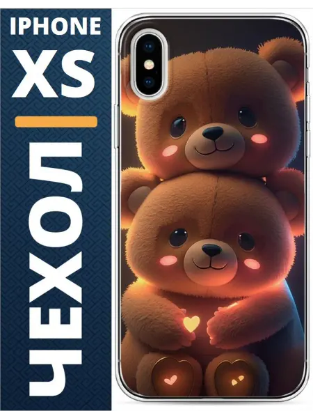 CaseOffice Чехол на iphone X мишки