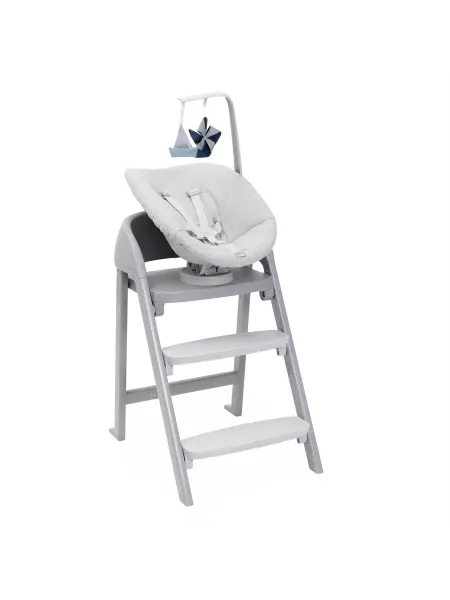 CHICCO Шезлонг Crescendo Recliner Grey для новорожденных