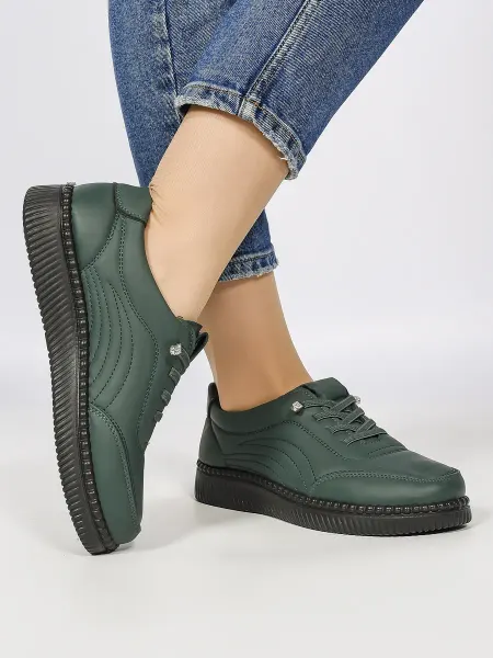 Chici Shoes Полуботинки кеды демисезонные на платформе