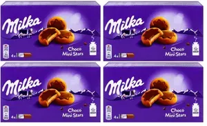 Печенье Милка Чоко Мини Старс / Milka Choco Mini Stars 4 шт х 150 гр (Швейцария)