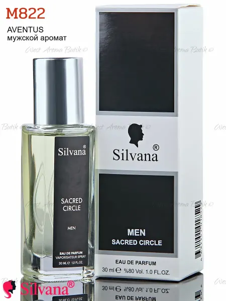 SILVANA Духи Сильвана аромат №M822 Sacred Circle Крид Авентус 30мл