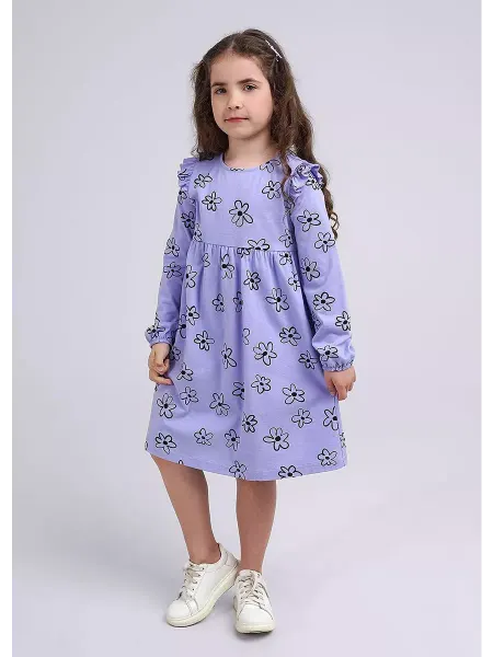 CLEVER WEAR Платье детское из хлопок с крылышками